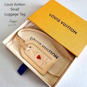 Louis Vuitton Small Luggage Tag. Brand New!